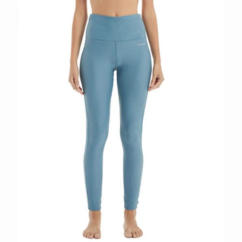 NWT Slate Blue UPF 50+ High Waist Leggings Size S